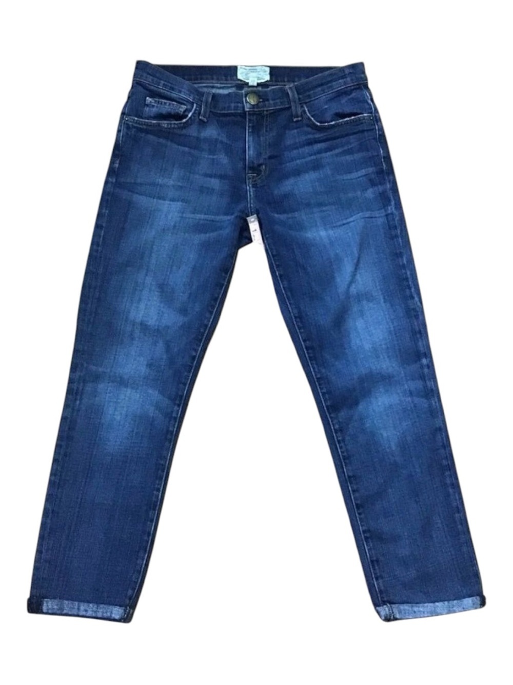 CURRENT Elliott jeans The flying medium rise mid ankle distressed size 26